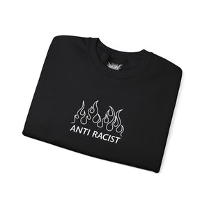 Anti Racist On Fire Sweatshirt (US)