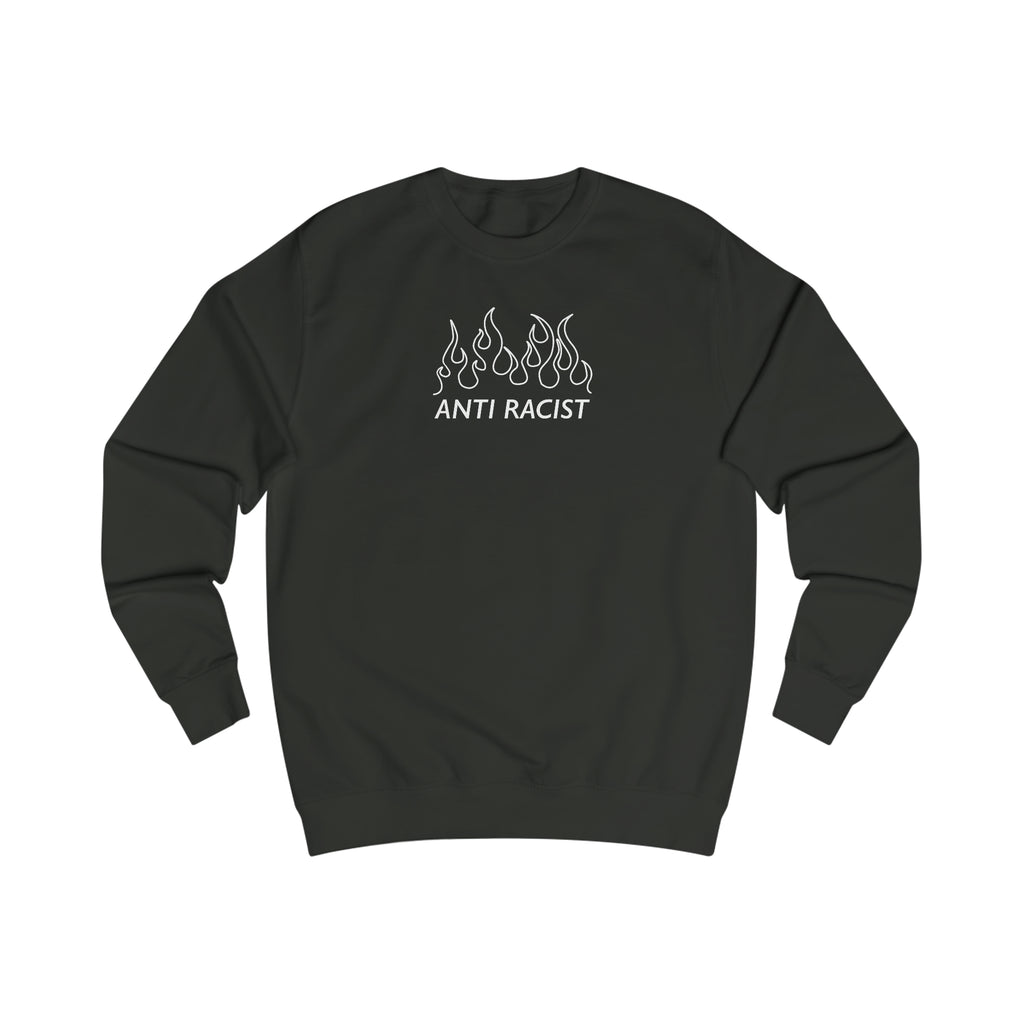 Anti Racist On Fire Sweatshirt