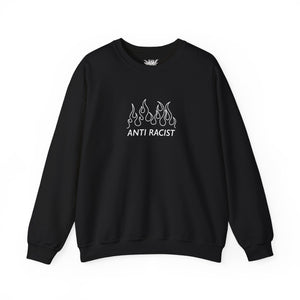 Anti Racist On Fire Sweatshirt (US)