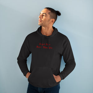 Angel Face Devil Thoughts Hoodie With Devil Wings